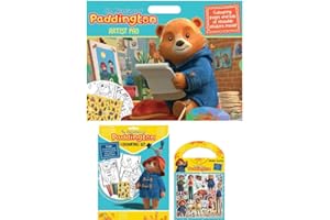 Marjen Paddington Activity Set 1 - Features a Colouring Set, Artist Pad, and Sticker Scene. Spark Creativity and Imagination with These Engaging Activities!