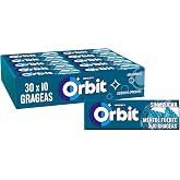 Orbit Sugar Free Gum Menthol Strong Dragee 30 Packs x 10 u. | Sugar-free gum with intense menthol for long-lasting fresh brea