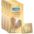 Durex Real Feel Condoms For Men | Latex Free 10 Count Pack Of 3