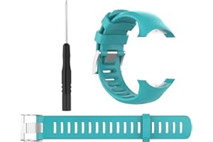 BoLuo Bracelet Compatible avec Suunto D6 /D6i Novo,Bracelets de Montre,Silicone Bande Sport Remplacement avec fermoir Réglable Sangle pour Suunto D6 /D6i Novo/D6i ZULU Dive Watch Accessories