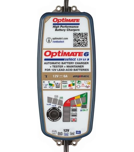 OptiMate TecMate 7 Start/Stop, TM-254, Caricatore e mantenitore