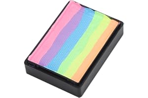 CAIQINLEN Trucco per pittura, tavolozza per pittura per il viso fai da te per feste per bambini per adulti per festival per palcoscenico