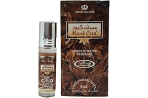 KAJAL Musk Oud - Olio profumato di lusso 6 ml - Al Rehab Muschio Profumo per uomini e donne (5)