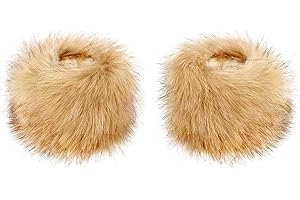 SwirlColor Pulswärmer Fell Pelz Pulswärmer Frauen Weiche Faux Pelzmanschetten Wrist Band Ringmanschetten Wärmer Für Frauen