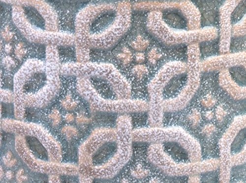 Vase Tischvase Blumenvase Grace Grey (türkis) - 3