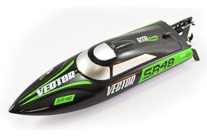 Volantex V797-3B RACENT Vector SR48 Brushed Boat RTR-Black RC Vehicle