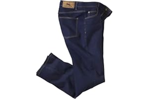 ATLAS FOR MEN - Jean Homme Regular - Jeans Homme Stretch - Coupe Droite - Pantalon Homme - Disponible en Grandes Tailles