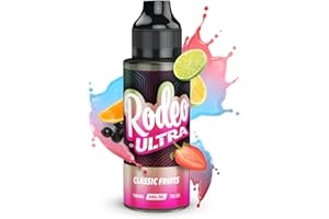 100ml Classic Fruits Rodeo Ultra E Liquid Premium 70/30 Vape Juice Sub Ohm E Cig 0mg Flavoured eJuice E Cigarette No Nicotine Short Fill (Rodeo E Liquid)