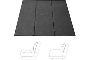 KISAA Living Sofa Saver Adjustable/Foldable Sofa Cushion Support Board, Sag Savers 1,2,3 Seater Sofa Rejuvenator Boards Couch Cushion Support (Black, 1 Seater)