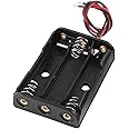 River Fox® 3 X 1.5V AA 2A Cell Battery Holder Storage Box Without Cover Standard 4.5V Case with Lead Wire