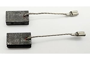 KRAFTFELD 1 paire de balais de charbon Auto-Stop pour Festool/Festo RG 80 E, AG 124-14 D, AG 125-14 DE