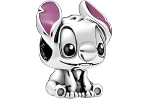 The Charmery Sterling Silver Character Charm 925 Silver Charm Compatible with Pandora Charms, Trollbeads, Chamilia, Biagi and Many Other UK Charm Bracelets.