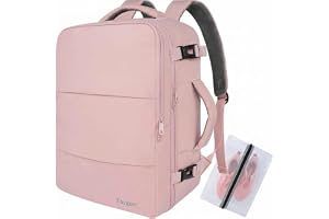 Taygeer Handbagage 45x36x20 för EasyJet, Handbagage Ryggsäck Flygplan Herr, 15,6 Tum Laptop Resryggsäck Med USB-laddningsport