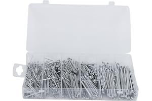 Respicefinem Kit De Cutter Pin 22. 0 × 11. 0 × 3. 0 555-delat splint-sortiment-set, splint, fästelement, delar, verktygsset m