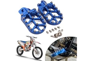 AnXin Fußrasten Fußpedale Auflagen CNC MX Für TC TE FC FE FS 65 85 125 250 300 450 501 SX SXS XC EXC MXC XCW SMR FREERIDE SMC ADVENTURE ENDURO RALLYE Beta RR