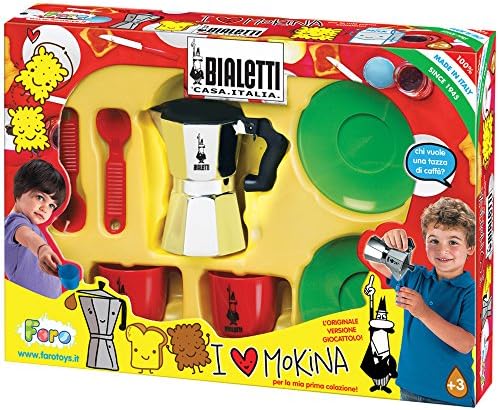 Unogiochi 2735 Bialetti Mokina Set for 2, Multi-Color
