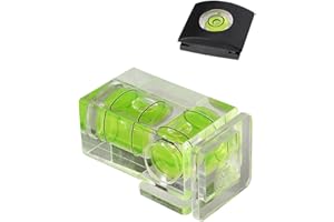 FOTYRIG Proteggi da Graffi con Un Livello a Bolla Nascondi Graffi Flash Nascondi Sabot Tripla 1 Assi 2 Assi Hot Shoe Bolla Livello di Spirito