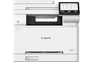 Canon i-SENSYS MF664Cdw – 3-in-1 Drahtloser WLAN-Farblaserdrucker – Drucken, Kopieren, Scannen in A4 – 21 Seiten/Min., LCD-Touchscreen – WLAN-Verbindung, Scan-to-Cloud – Büro-Drucker