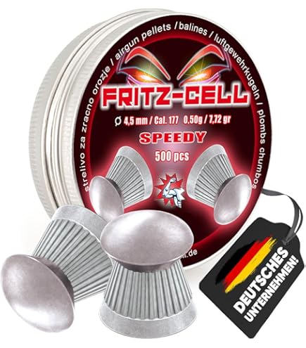 Fritz-Cell Zielscheiben 17x17cm - 1000 Stück Für Luftgewehr