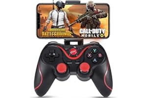Megadream Android Gamepad Controller, Wireless Key Mapping Gamepad Joystick Perfekt für PUBG & Fotnite & Mehr, Kompatibel für Android/OnePlus/Xiaomi/Huawei/Samsung/Oppo (Nicht für Firestick)