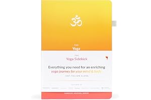 The Yoga Sidekick Journal by Habit Nest. Beginners Guide to Build a Strong Yoga Practice. Low Impact Daily Yoga Routines to Relax, and also Build Flexibility and Mobility. Yoga for Beginners, Yoga for