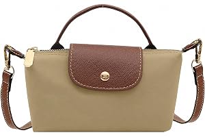 FENGQQKJ handväska dam axelväska mini handväska liten axelväska dam vattentät mini crossbody bags nylon shopper svart nylon c