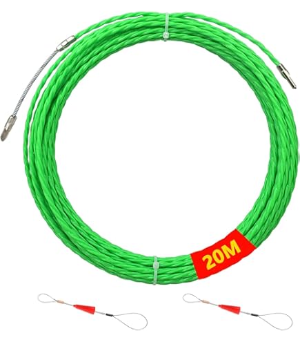 Sonda Passacavi Spiralata Lakigoes 30m - Diametro 4.5mm, Poliestere, Per Impianti Elettrici In Tubi E Corrugati