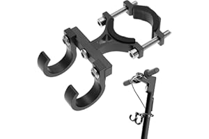 Wekuw Haczyk do skutera elektrycznego, ze stopu aluminium, torba do przechowywania, hak przedni i hak do pojazdów elektrycznych, hak do skutera elektrycznego