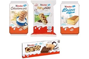Kinder Pack de test - Ferrero Brioss, Colazione Più, Panecioc