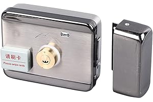 Sonew Elektroniczny Zamek Zdalnego Sterowania, Elektroniczny Inteligentny Zamek do Drzwi, Zamek na Dowód Osobisty, Zintegrowana Struktura, Bez Okablowania, Podwójna Głowica z Pilotem,