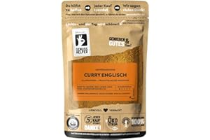 ‎BREMER-GEWÜRZHANDEL GENUSS LEBEN. Bremer Gewürzhandel Curry Englisch, mild, aromatisches Currypulver zum Kochen herzhafter Gerichte, 100g