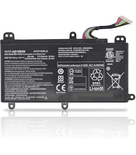 Batteria Per Notebook TECHTEK 5900mAh - Compatibile Con HP ZBook Fury 16 G9 - Sostituisce M85951-171 E Altri