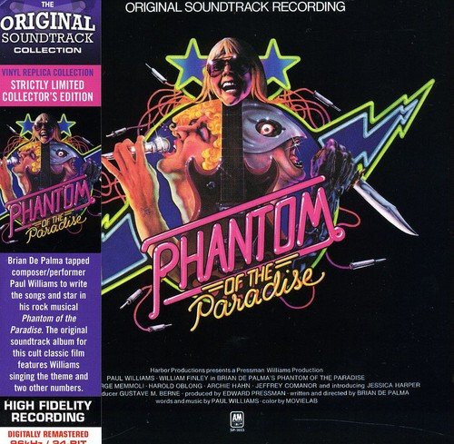 Phantom Of The Paradise - Cardboard Sleeve - High-Definition CD Deluxe Vinyl Replica