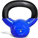 Yes4All Kettlebell in ghisa rivestito in vinile da 2-20 kg