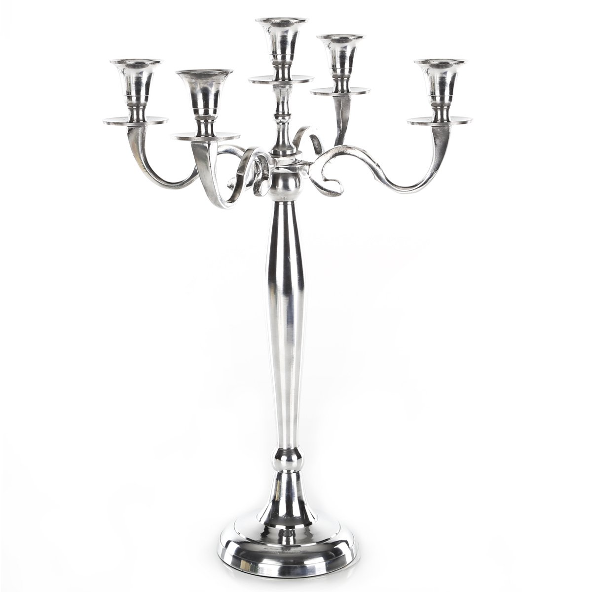 Gräfenstayn® candle holder with 1, 3 or 5 arms different sizes gold