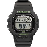 Casio WS-1400H-1AVDF Kol Saati, Standart, Digital, Siyah, Erkek