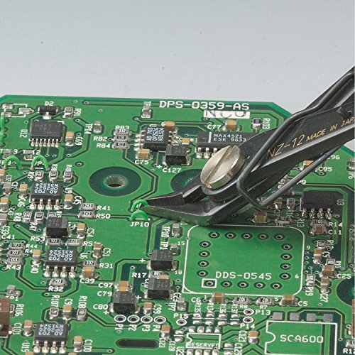 Komponente Schneider (pcb Seitenschere) mit Offset parallel Hals (ermöglicht völlig bündiges Schneiden). Engineer nz-12, flush cutting cutters - 4