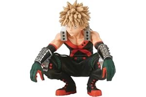 Zhongkaihua MHA Bakugou Katsuki Figura in Posa Accovacciata Bakugou Katsuki Action Figure da Collezione 10 cm in PVC, Modello per Scrivania di Casa, Ornamento per Natale