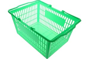 ANNEOME Cesta De La Compra Artículos Diversos Contenedor De Almacenamiento Cesta Hueca Pequeña Cesta De Ducha Escritorio Cestas Cestas Con Asa Cómoda Cesta Cesta De Supermercado Cestas