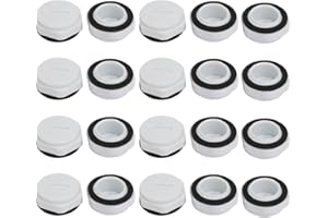 Aexit Coperchio tappo vite a vite filettato maschio in nylon M20 grigio 20 pezzi ID: 439874