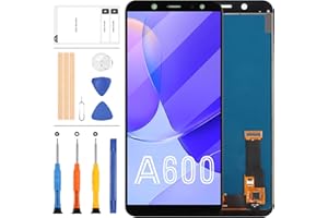 LADYSON per Samsung Galaxy A6 2018 A600 Sostituzione dello Schermo SM-A600F A600F/DS A600FN A600FN/DS A600G/DS Display LCD Touch Digitizer Kit di Montaggio Vetro (Non Originale)