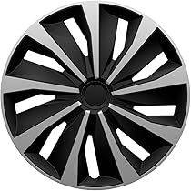 Copricerchi AutoStyle PP 5156SB - Set Di 4 Cerchi In Plastica ABS Per Auto 16 Pollici | Argento/Nero - Foto 8