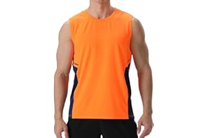 visionreast Tank Top Herren Ärmelloses Sport Tshirts Herren Funktionsshirt Atmungsaktive Muskelshirts Gym Tanktop Schnelltrocknendes Ärmelloses Fitness Shirt für Training,Laufen