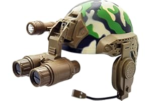 Funthy Kinder-Militärhelm Camouflage Verstellbare Größe Mit Spielzeug-Rakete, Kinder-atenhelm Und Spielzeugkan Für Schaumstoff-Raketen (3 Schaumstoff-Raketen Enthalten),Geschenk Für Outdoor-Helm