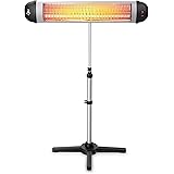 SUNTEC Infrarot-Heizstrahler mit Fernbedienung | Heat Carbon Wärmestrahler für Terrasse | Outdoor Terrassenheizer für Balkon,