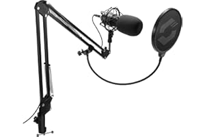 Speedlink VOLITY Ensemble de démarrage de streaming - Ensemble de streaming pour jeu/ordinateur/portable, noir