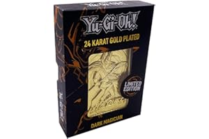 YU-GI-OH! Fanattik - Yu-Gi-Oh Metal Gold Card Replica-Dark Magician Girl, 182496
