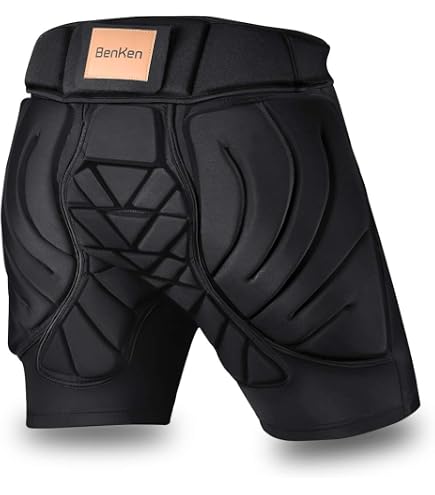Short Vtt Homme Short De Protection 3D Rembourré EVA Pour Ski, Skate, Snowboard - Taille XXL, Protection Hanches, Coccyx, Cuisses Short Anti-chutes Homme Femme