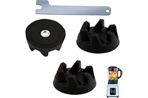 DOZYLIVE 3Pcs Accoppiatore 9704230 Compatibile con Kitchenaid KSB52 KSB5 5KSB52 5KSB5, Miscelatore Accoppiatore Ricambi con Attrezzo di Rimozione, Ricambi Ingranaggi Frullatore per Blender Cucina
