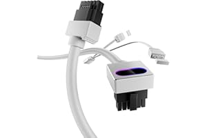 AsiaHorse Hydrus Cavo Modulare 12+4 Pin (16 Pin) 12VHPWR per GPU (Tipo B) – Cavo di Connessione Diretta per Schede Grafiche RTX Serie 40/5070/5080 – Non un Cavo di Prolunga.